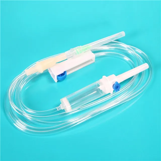 Medical sterile disposable burette iv infusion set Many manufacturers buy