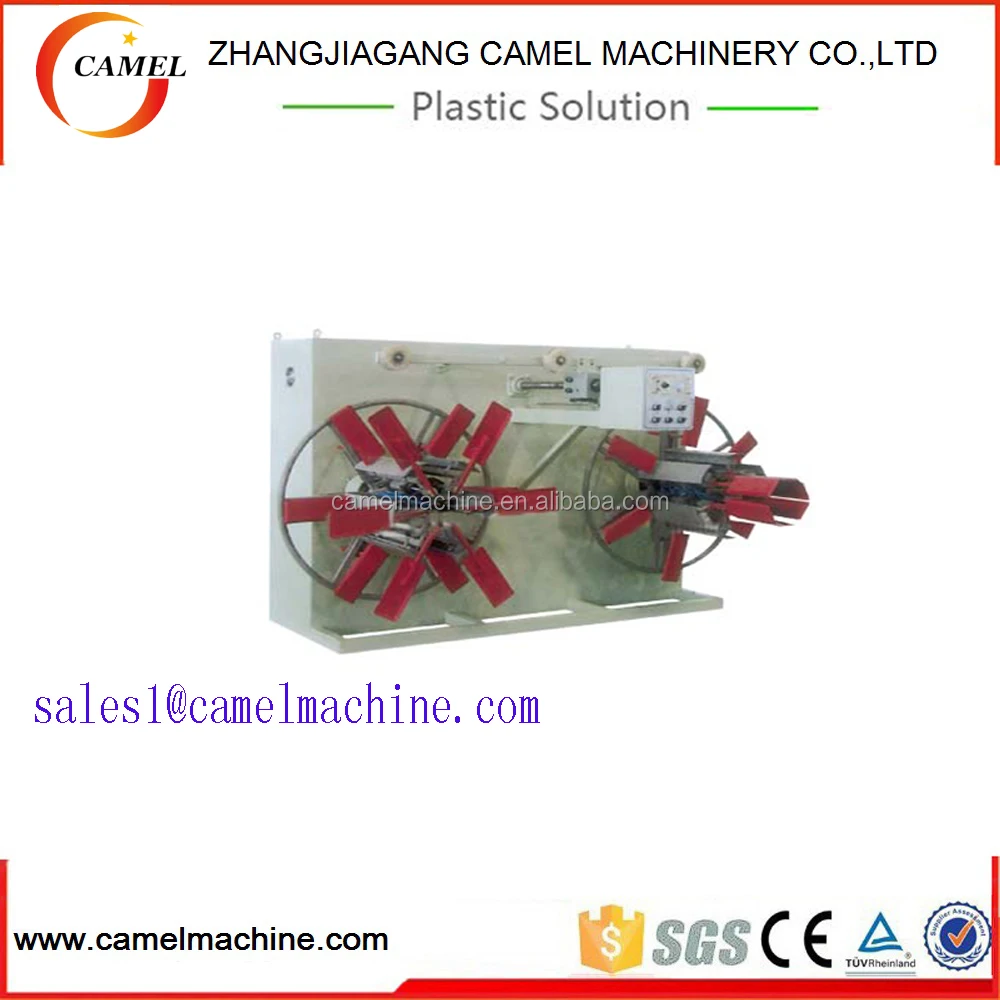 HDPE PVC pipe plastics pipe winder coiling machine hose winding machine