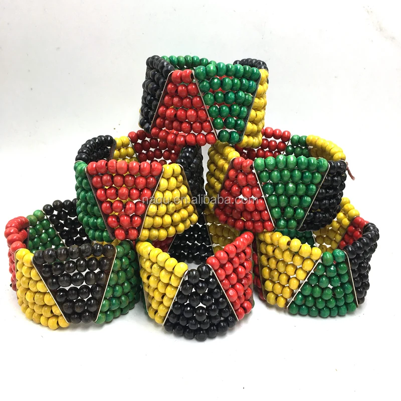 Cheap Price Rasta bracelet beads men