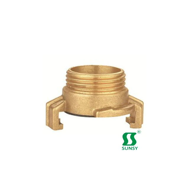 ss20020 Brass pipe fitting Hexagonal union nipple plug blanking elbow equal tee female thread quick connection geka