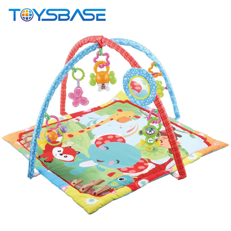 
2019 Hot Sale Play Mats Babies Toys For Kids Indoor Play Gym Mats With Music Baby Activity Gym 