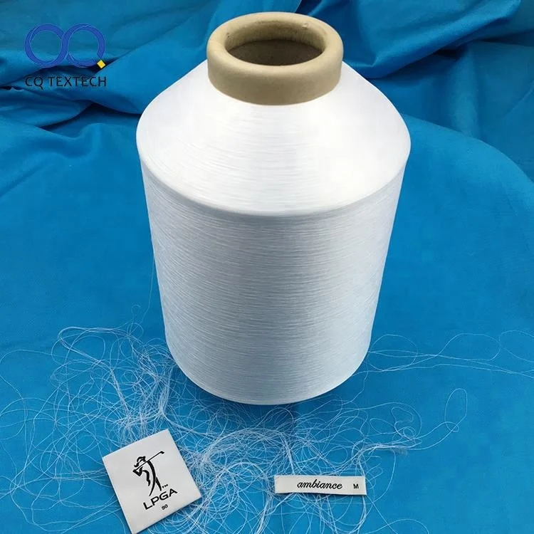 
Manufacturer Full Dull 75D/36F dty Twist Label Polyester Yarn 
