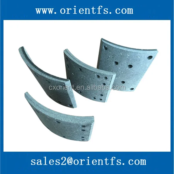 Guaranted quality friction material brake lining