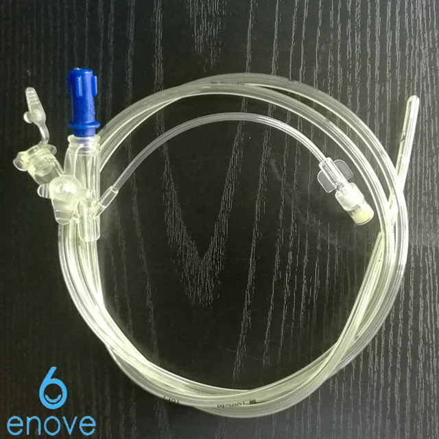 OEM medical stomach nasogastric tube with color line