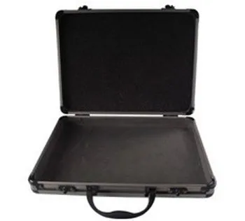 Aluminum Briefcase Attache Locks Pockets Laptop Office Travel Case KL-C408