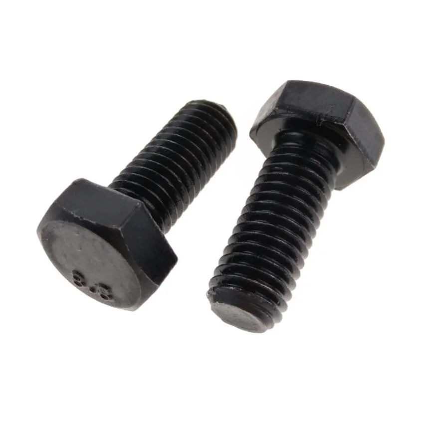 Grade 8.8 Hex Head Screws High Tensile Strength Fastener for Heavy Duty