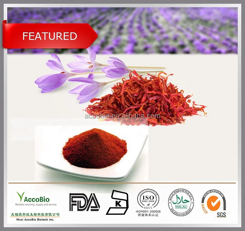 
100% Natural Tibet Saffron extract, Saffron extract powder, Saffron price 