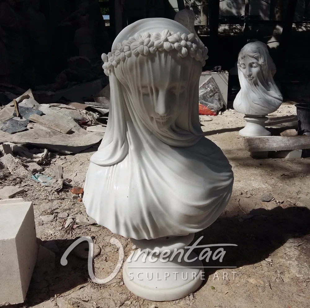  Home decor западной резной мраморный бюст