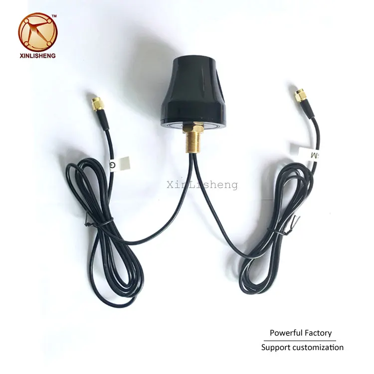 Factory Customized outdoor sma connector wifi satellite positioning 2in1 gsm gps antenna