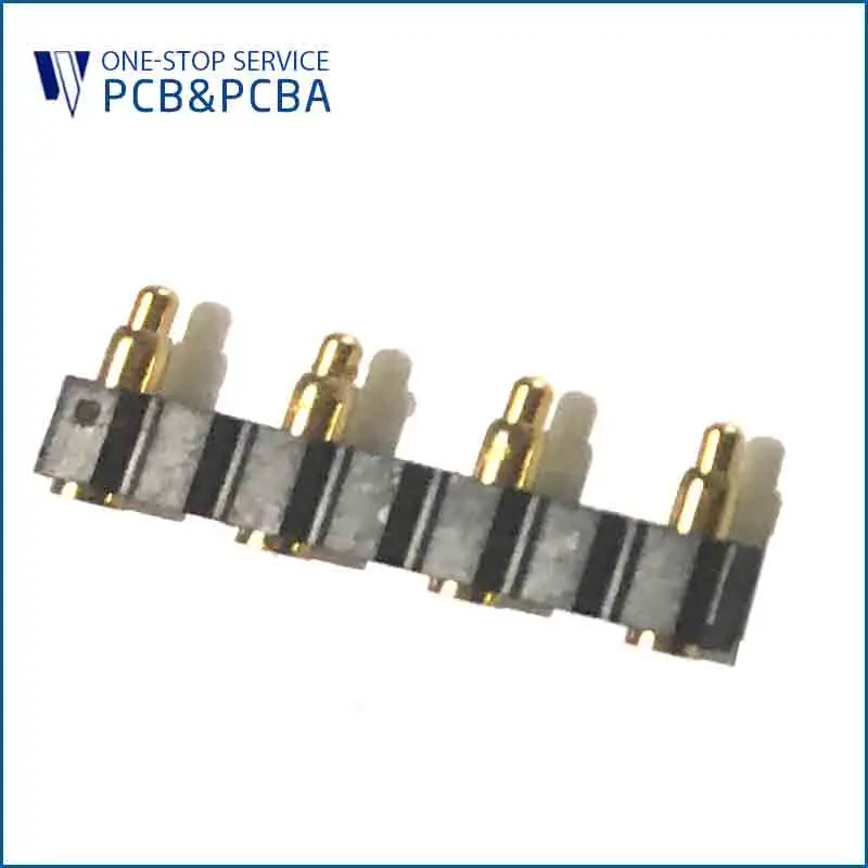 Low-Resistance Spring-loaded Magnetic pogo контактный Разъем для Носимых Устройств