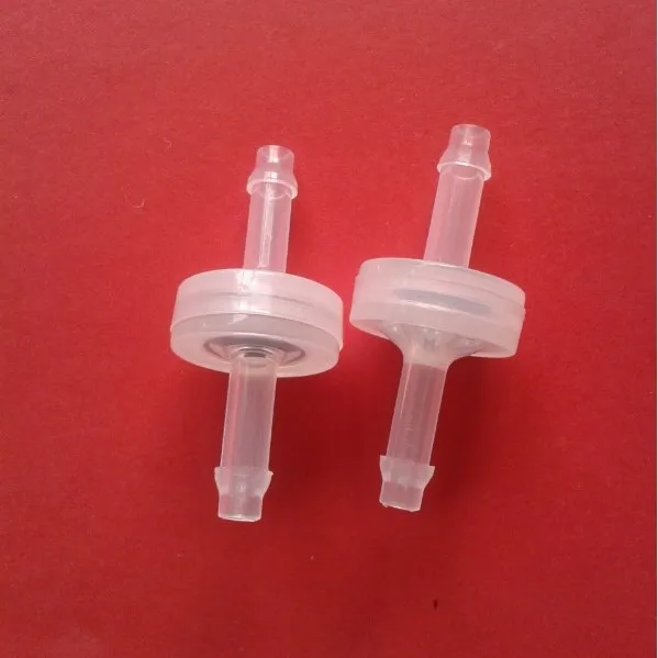 Пищевой обратный клапан 1/8 дюйма, пластиковый диафрагменный обратный клапан PP/EPDM, односторонний клапан DCV1602CEN