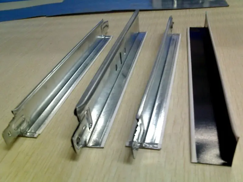 metal stud steel frame house using suspend ceiling t grid for shopping mall