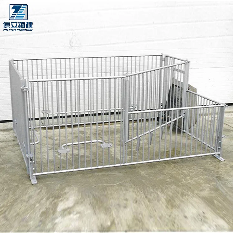 Прочные Панели для ограждения крупного рогатого скота для свиней, простая установка, круглая труба