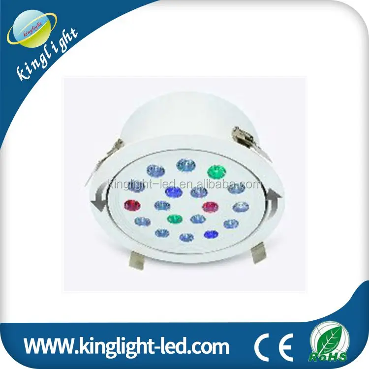 jewelry diamond light Full Color LED RGB Rotating Lamp with Remote Sound-activated