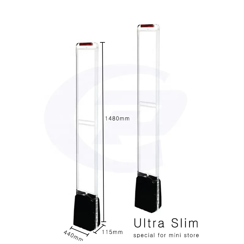 New Arrival EAS Anti Theft System Mini Ultra Slim AM 58KHz Security Alarm System Antenna