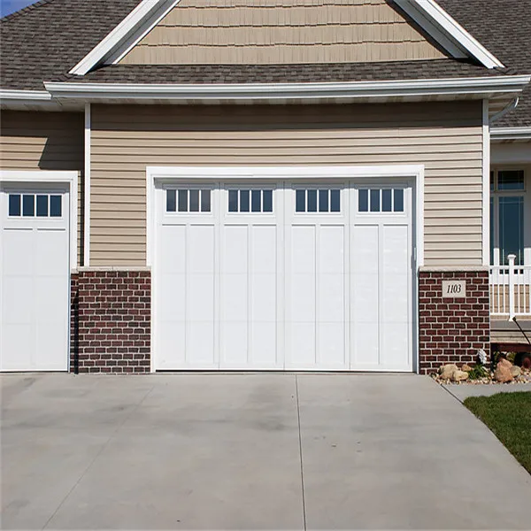 Overhead Insulated Garage Door/Cheap Garage Door/Luxury Sandwich Panel Sectional Automated Garag Door Price