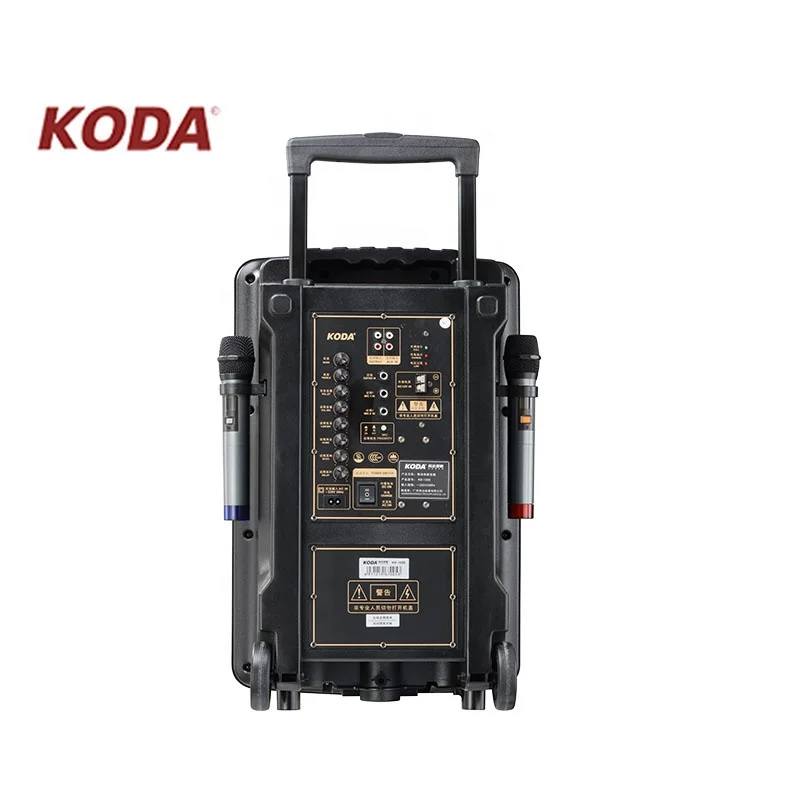 2022 Patent speakers outdoor pa active loa karaoke with USB/SD/bt amplifier speakers