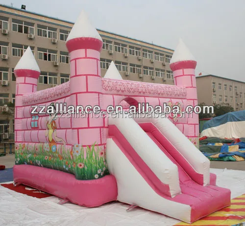 Popular newest snow white inflatable baby games cheap inflatable bouncer