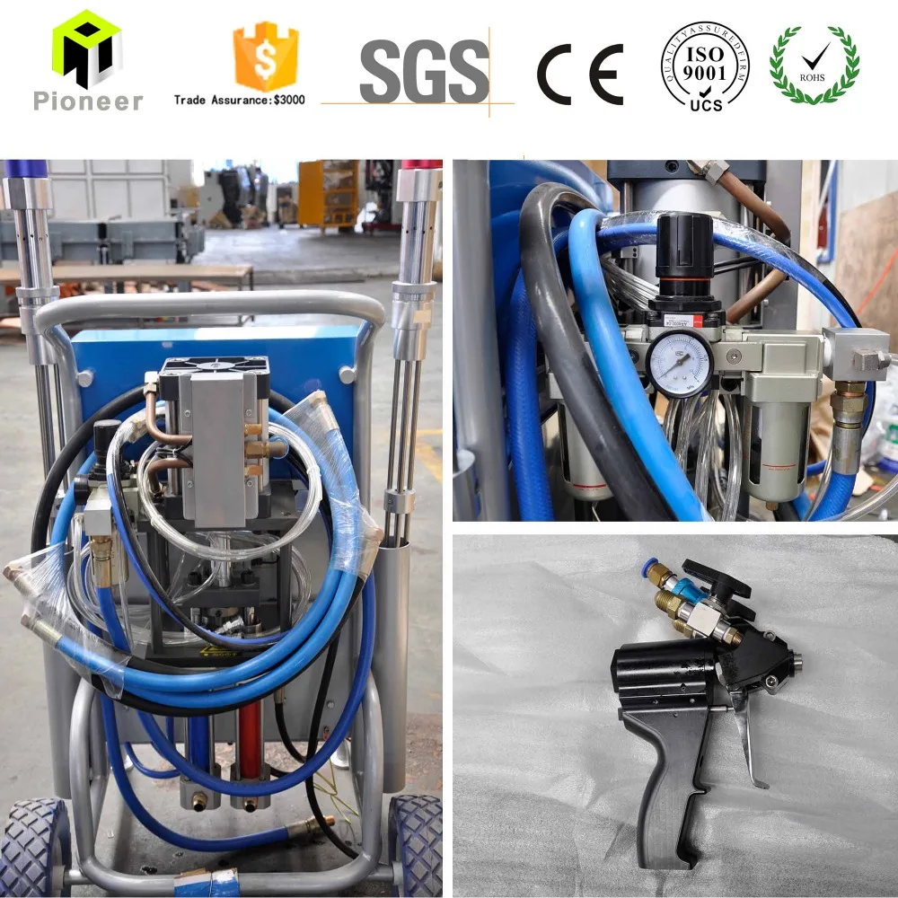 Лидер продаж полимочевины спрей машины для тротуар Водонепроницаемость