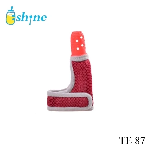 Baby Child Finger Guard Stop Thumb Sucking Wrist Band  Pacifier Born Dental Care  Nursing   baby teether mitten