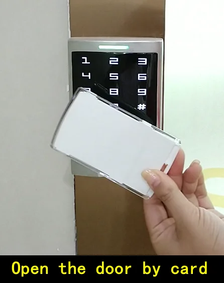 Sebury металлический водонепроницаемый H & EM RFID кардридер с клавиатурой Wiegand