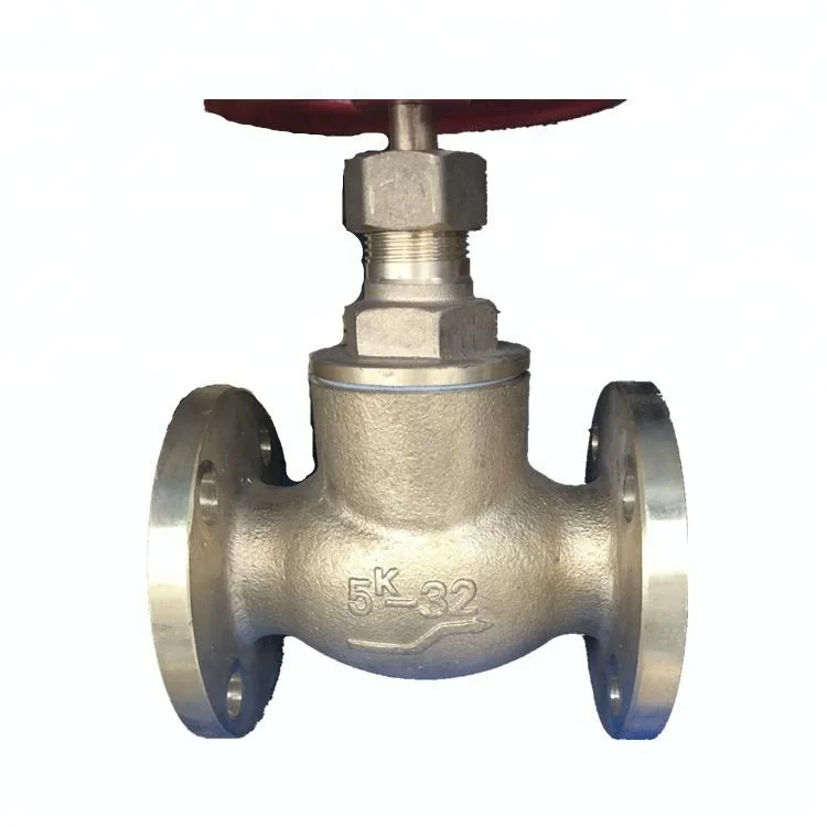 Marine Brass Globe Valve JIS F7301 5K Stop Valve