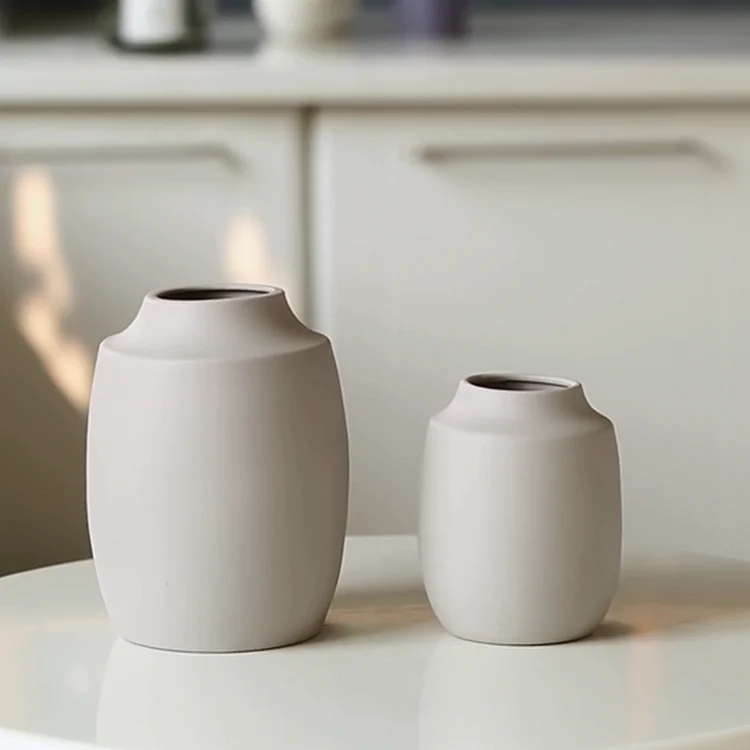Главная Отель партия свадебный Декор Пользовательские цвет матовой керамической икебана ваза для цветов