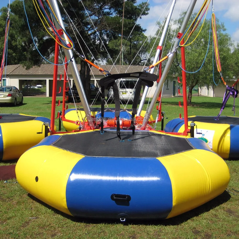 4 in one Mobile bungee trampoline for adults and kids quality guaranteed