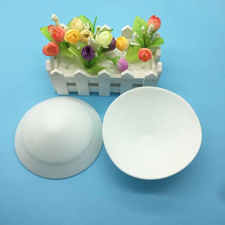 Factory Supply Round Sponge Bra Cup Gathering The Chest Strapless Dress Foam Bra Cups