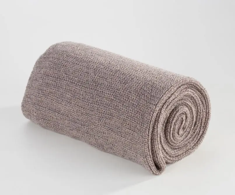 winter custom logo designer scarf stoles plain knit men women luxury fashion warm scarves snood scarf