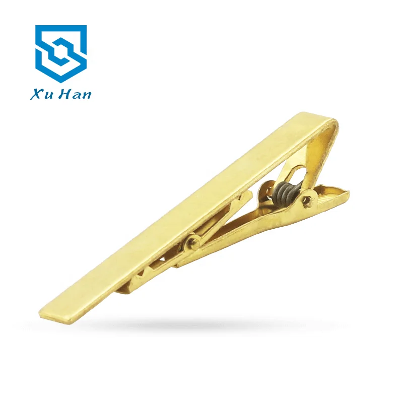 
Factory direct sale, metal environmental protection copper Blank tie clip for making fashion tie clip 