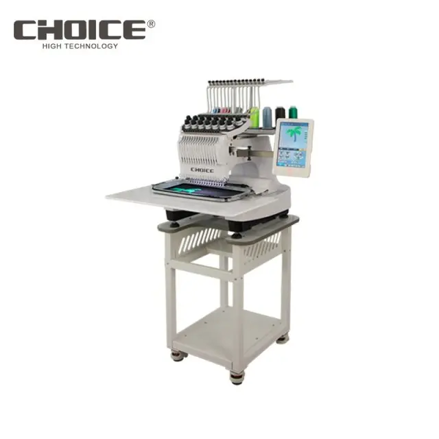 Gc-1501eb Single Head Computer Embroidery And Flat Embroidery Machine