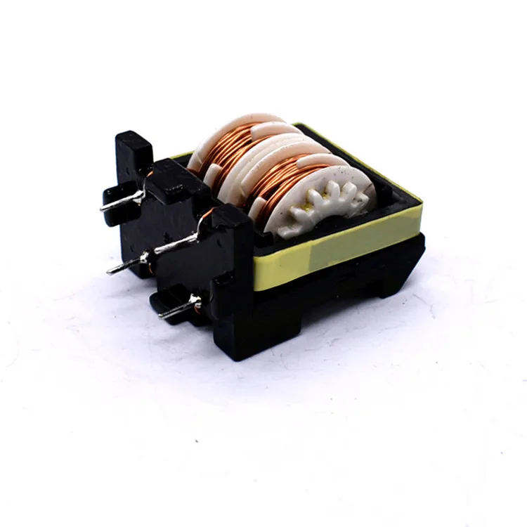 High frequency toroidal common mode line chocks high inductance line filter chock flyback transformer