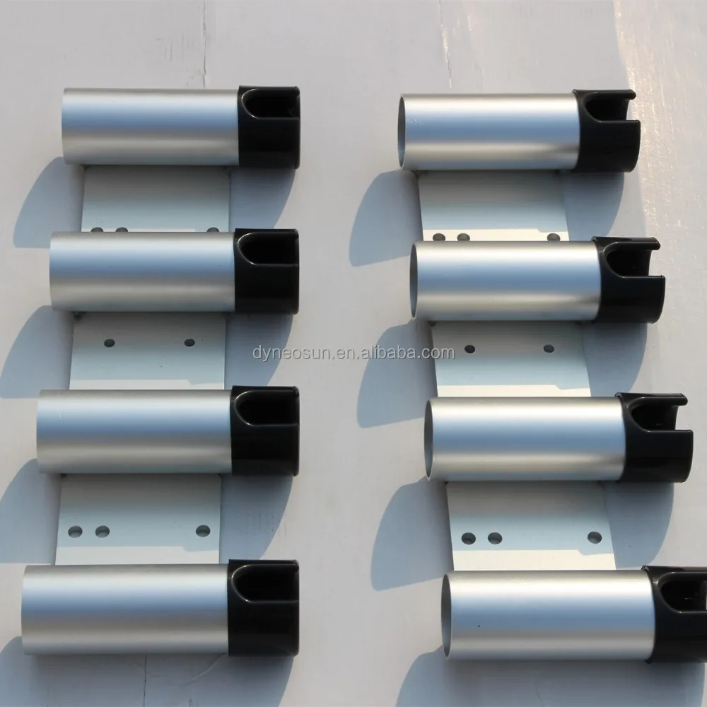 Removable Aluminium Anodized Fishing Rod Holder for 4 rods