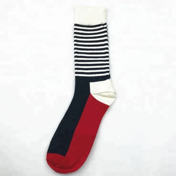 
Hot sale men happy socks striped happy socks happy style socks 