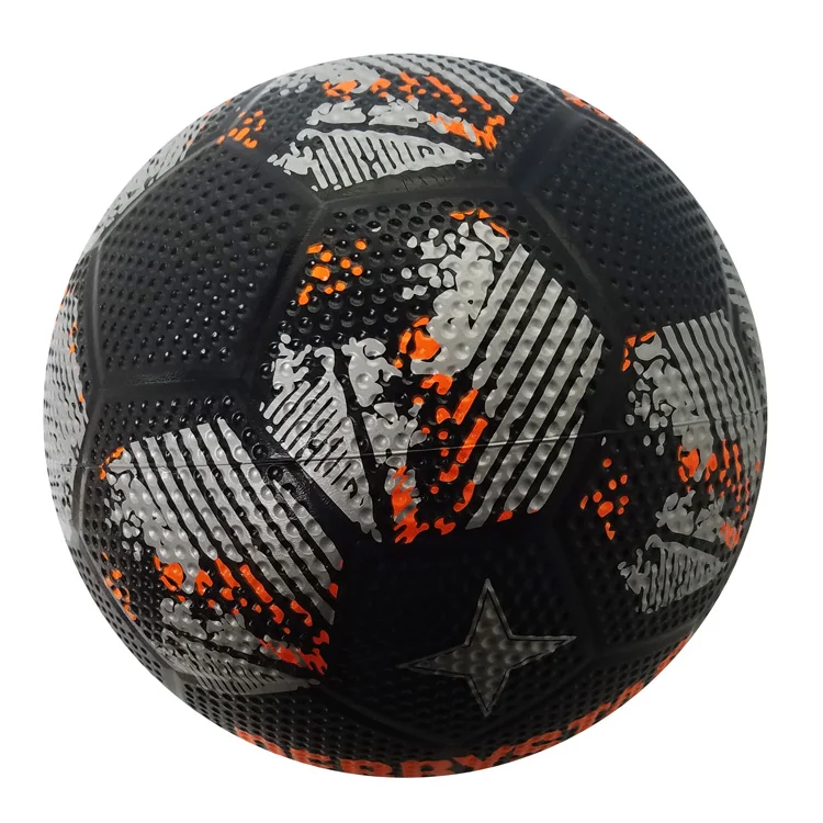 Outdoor Sports Golf Surface Futebol Neon Color Soccer Ball Futsal Ball Rubber