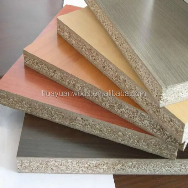cheap price 15mm 18mm melamine faced particle board factory