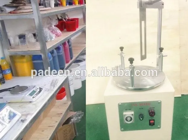 Stainless Steel Rotary Blender Screen Printing Ink Mixer
