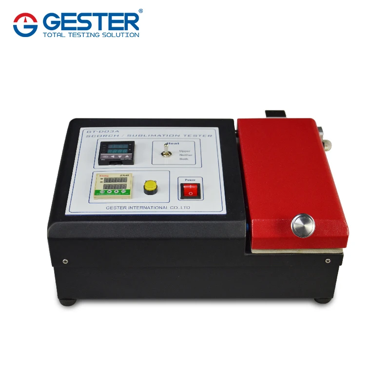 Textile fabric ironing sublimation colour fastness tester