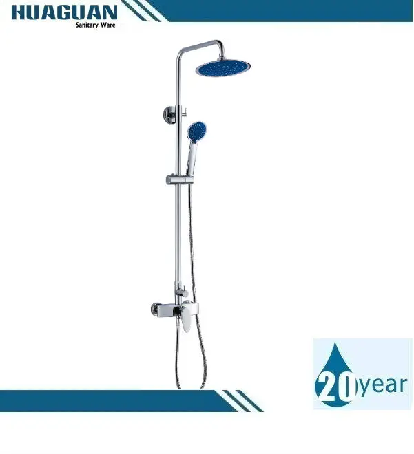 
High quality copper material chrome finish bath shower mixer 