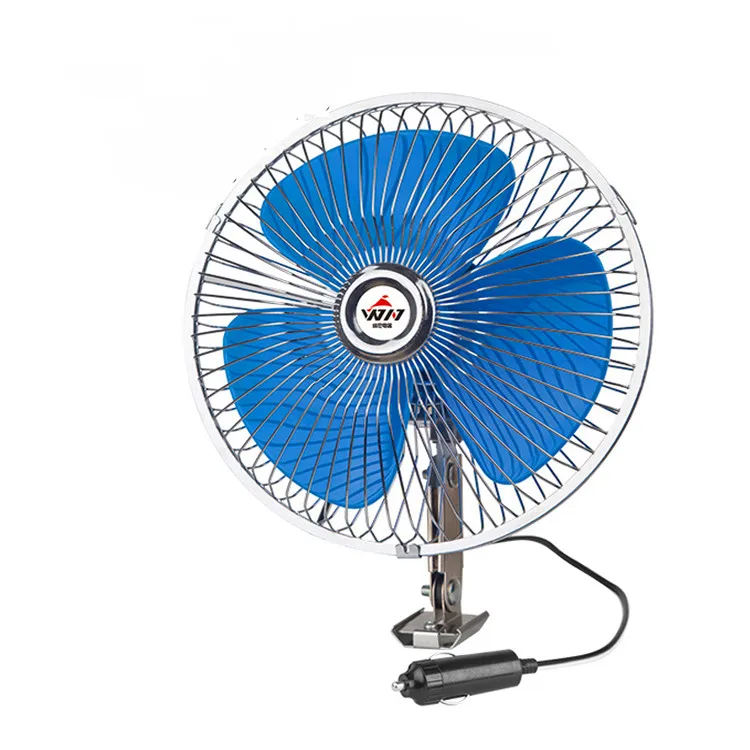 DC 12v 24v 6 inch auto car truck bus fan, portable mini car fan