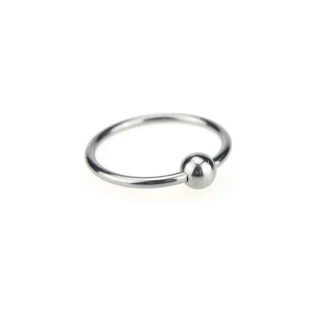 Stainless Steel Cock Ring Round 25mm/30mm Time Delay Penis Rings