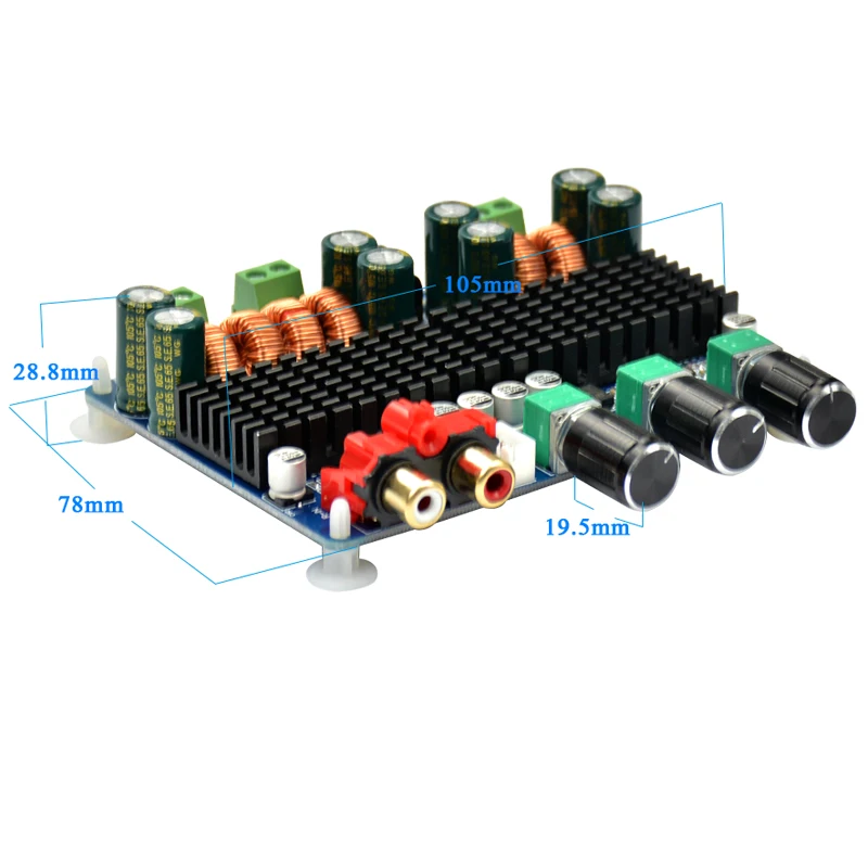 2.1 Channel Digital Power Amplifier Circuit Board TPA3116