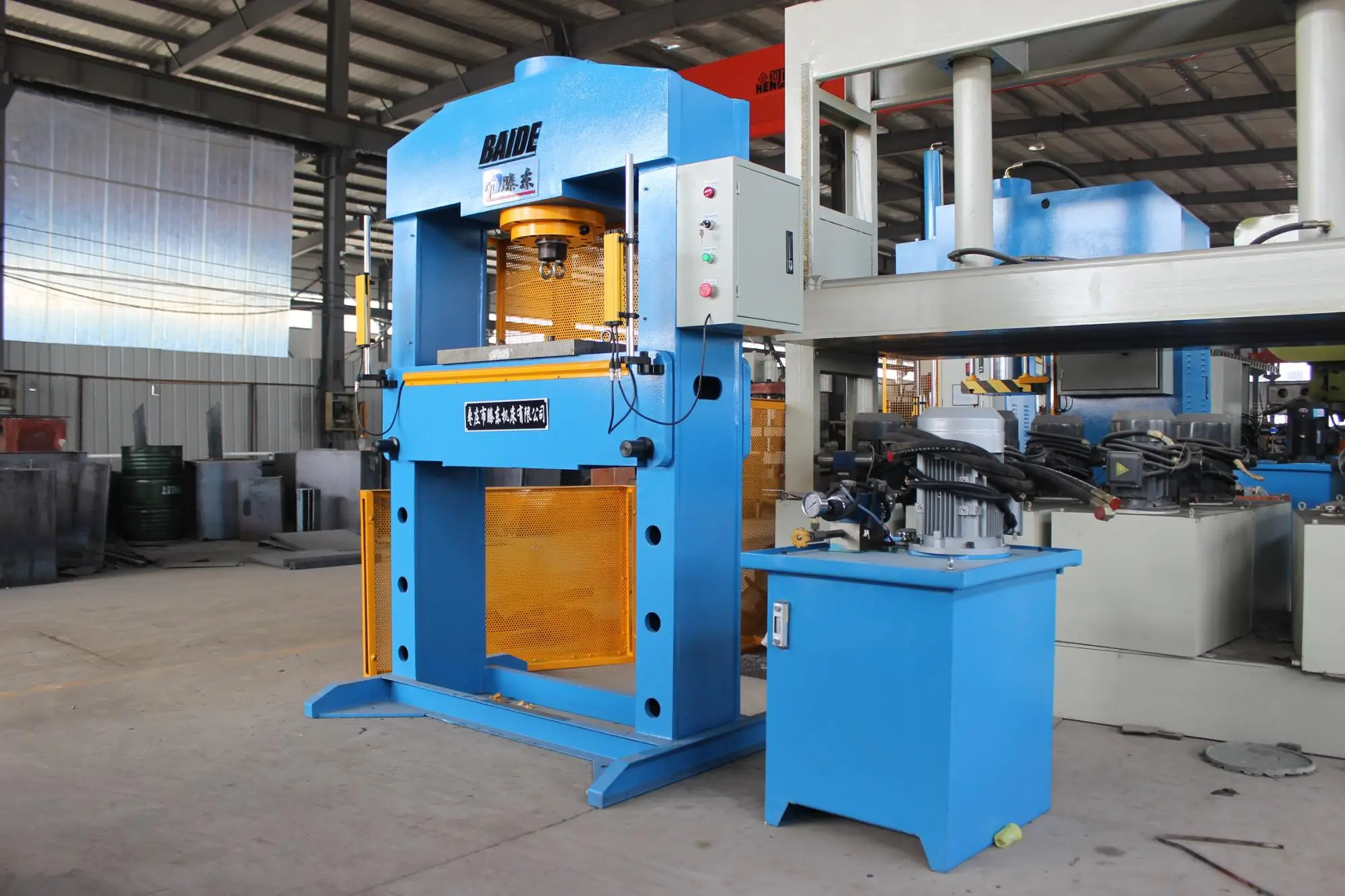 Chine Teast hot sell  Electric Hydraulic Press Machine Q41-100 Ton Hydraulic Press Price