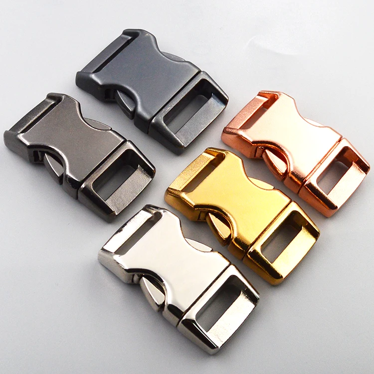 factory new style 5/8 inch quick release buckle metal handbag buckle with magnet