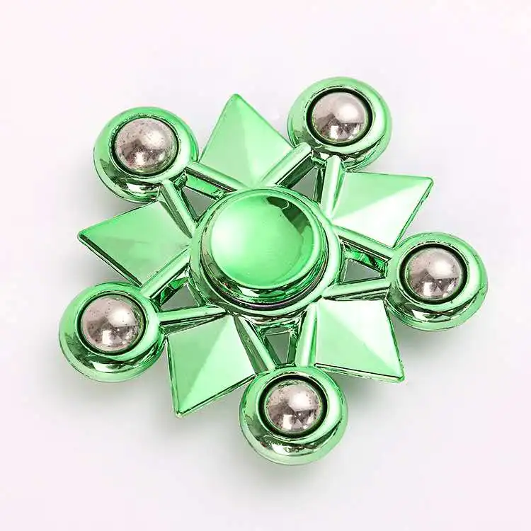 Five-ball fingertip gyro pinball children fingertip gyro steel ball five-corner ball adult decompression toy