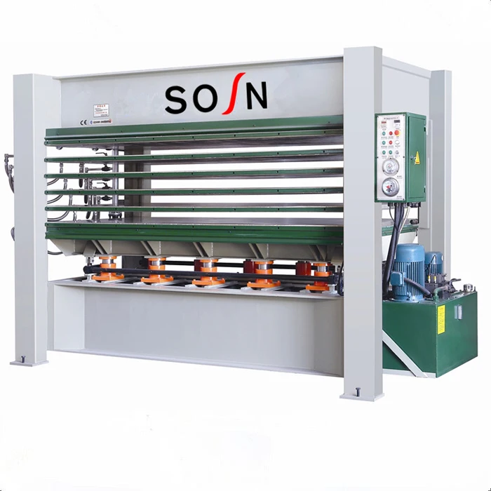 Высококачественная гидравлическая машина горячего прессования деревянных дверей для фанеры