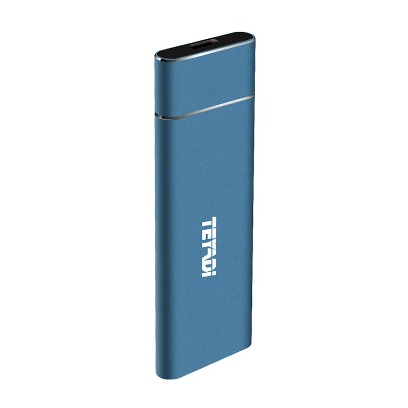 TEYADI E206 512GB SSD External Solid State Drive, USB Slim Portable m.2 SSD