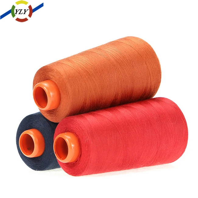 Китай, качественные аксессуары для одежды, катушка из 100% полиэстера, швейная нить Ne 40/2