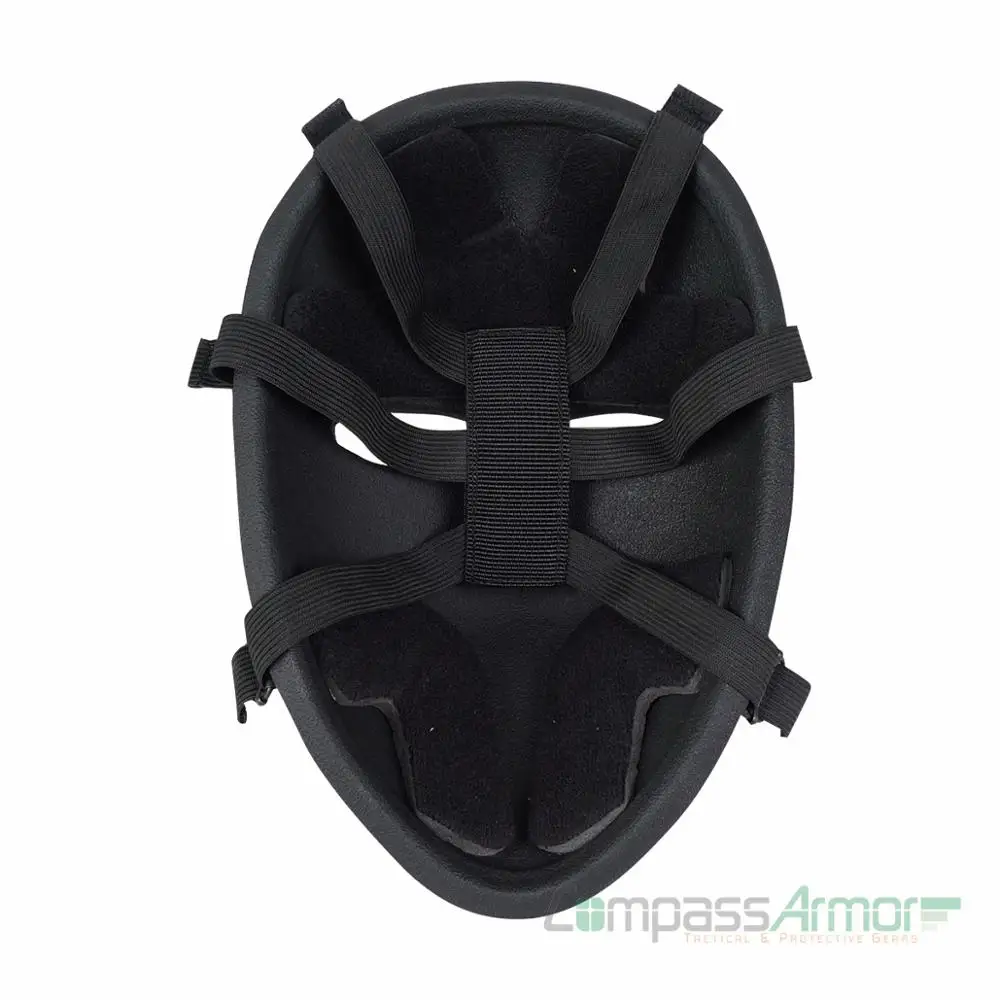UHMWPE bulletproof material Full face mask for Police,Military,Security,Level NIJ IIIA, to stop 9mm,.44mag